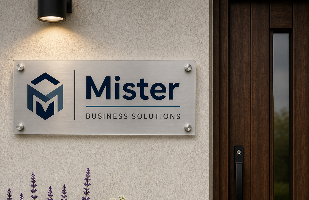 Main Business ID Above Entrance / Doorway