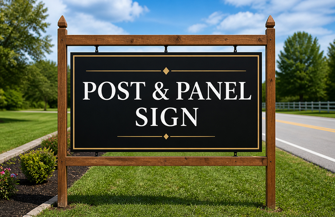 Post & Panel Signs