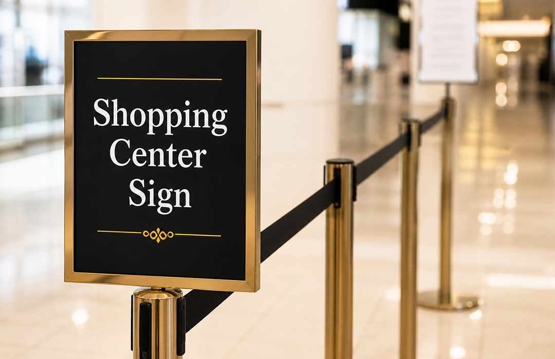 Shopping Center Signs